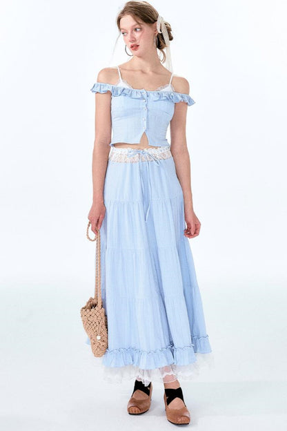 Lace Charm Camisole Set-Up