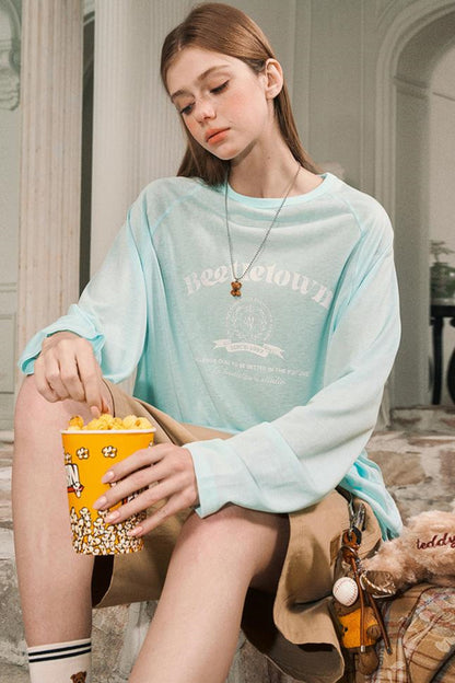 Breathable Long Knit Top