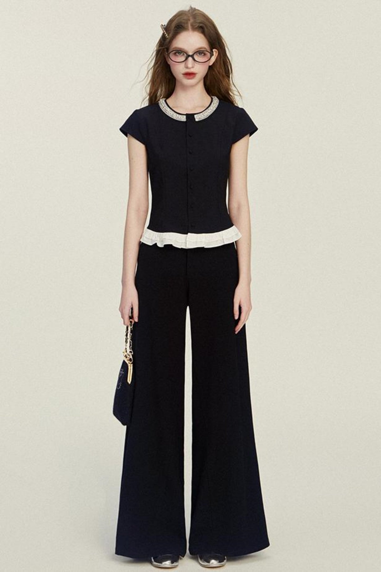 Black Collar Niche Shirt