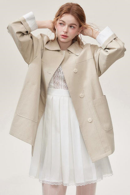 White Lace Mini Dress