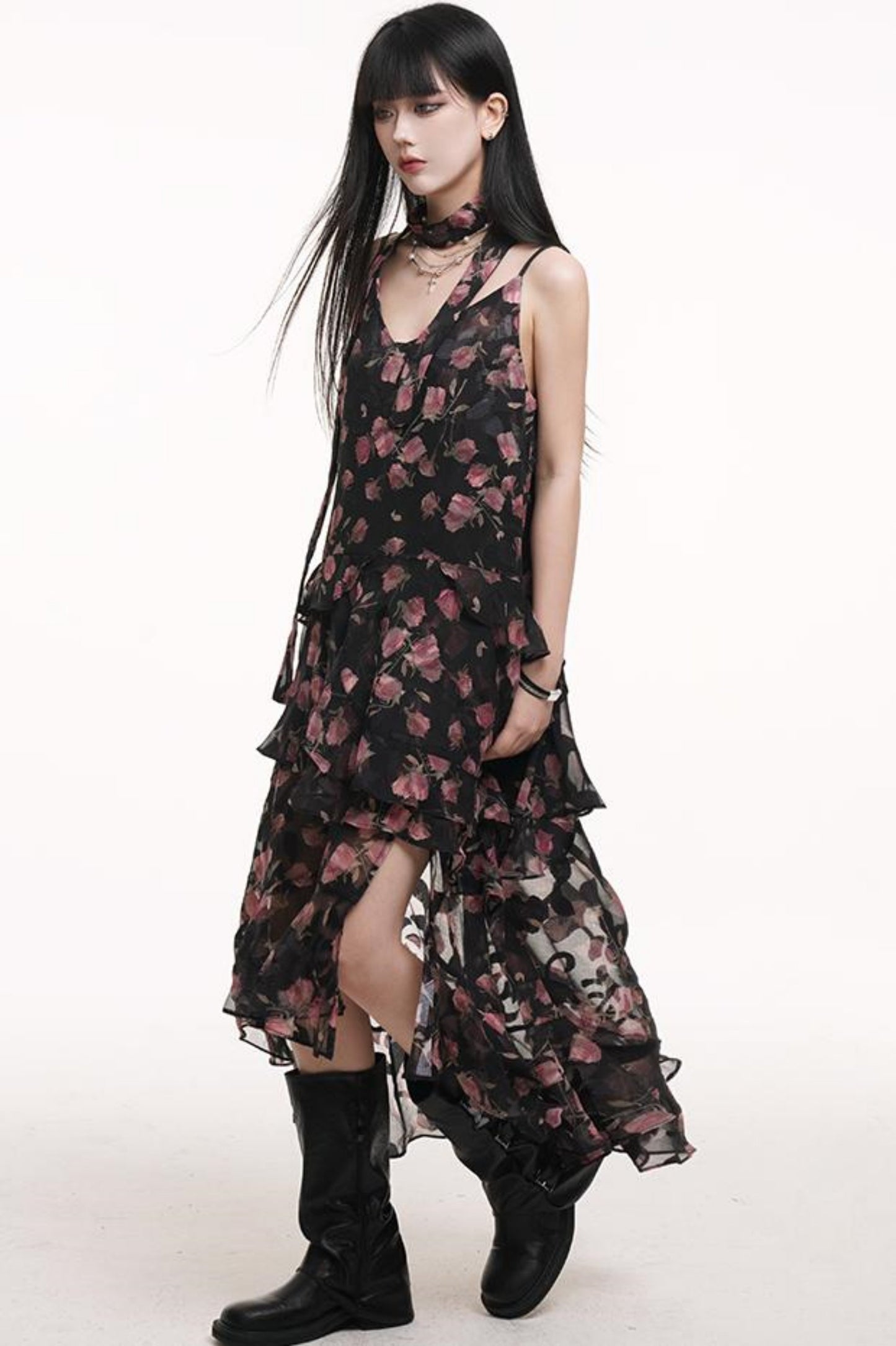 Seaside Bliss Halter Dress