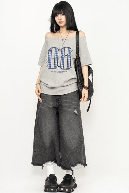 Retro Spice Girls One-Shoulder Tee