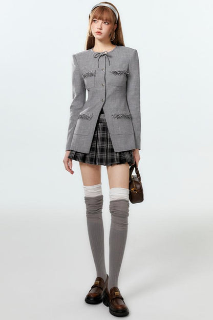 Chic Fragrance Bow Waist Top