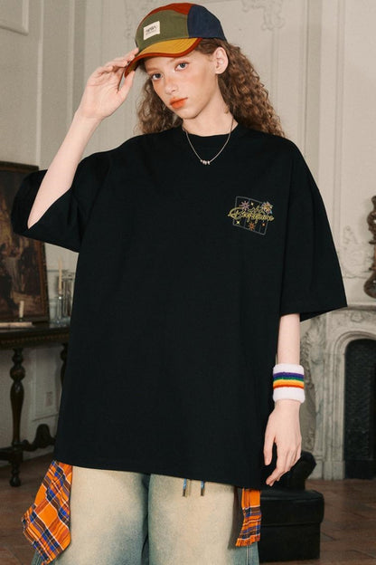 Firework Print Slim Fit T-Shirt