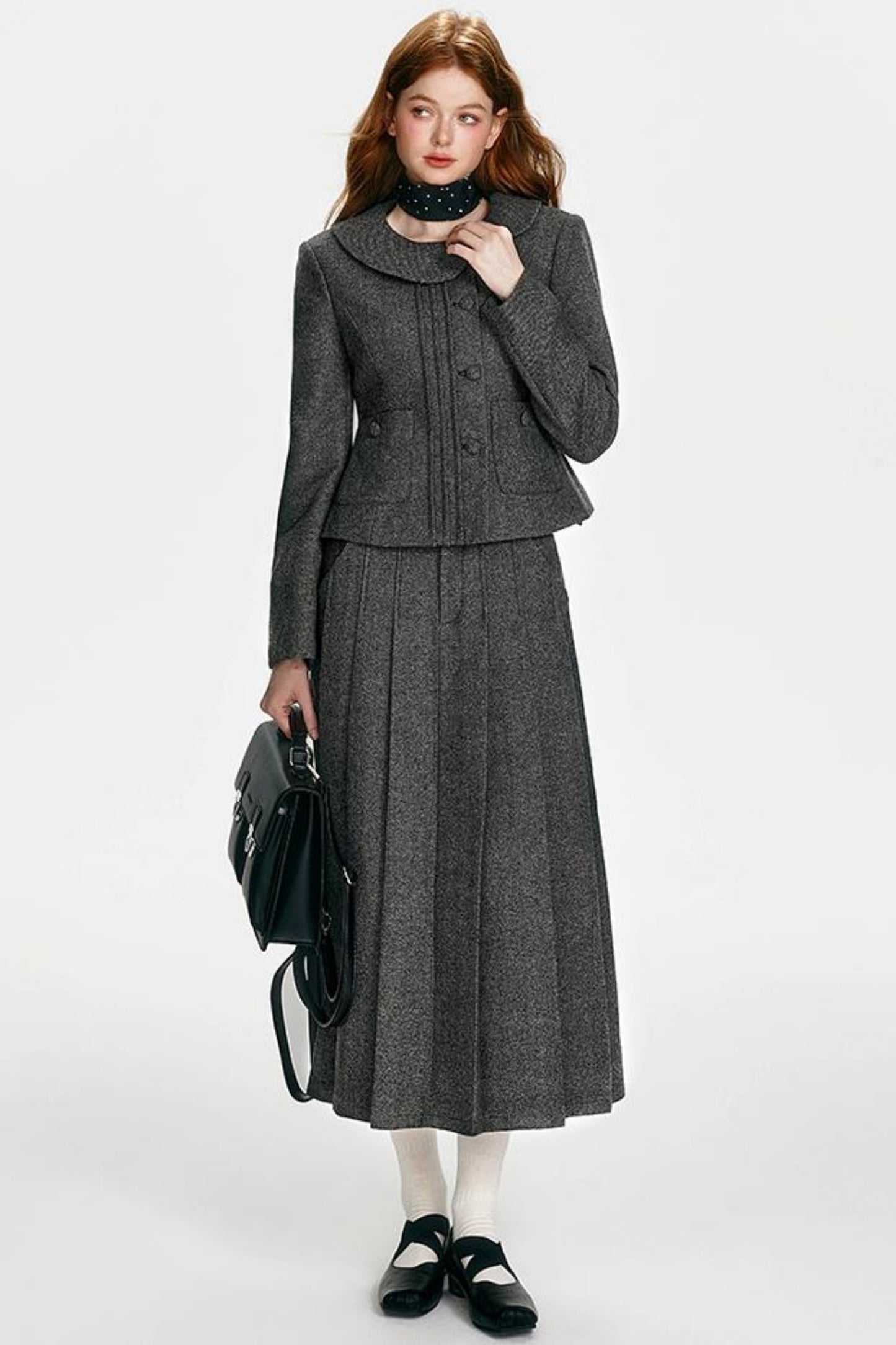 Classic Wool Tweed Top Set-Up