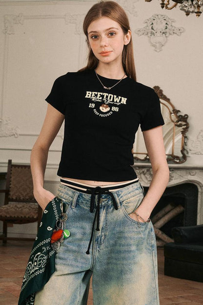 Round Neck Summer Fit T-Shirt