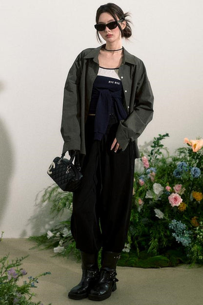 Versatile Thin Cotton Shirt