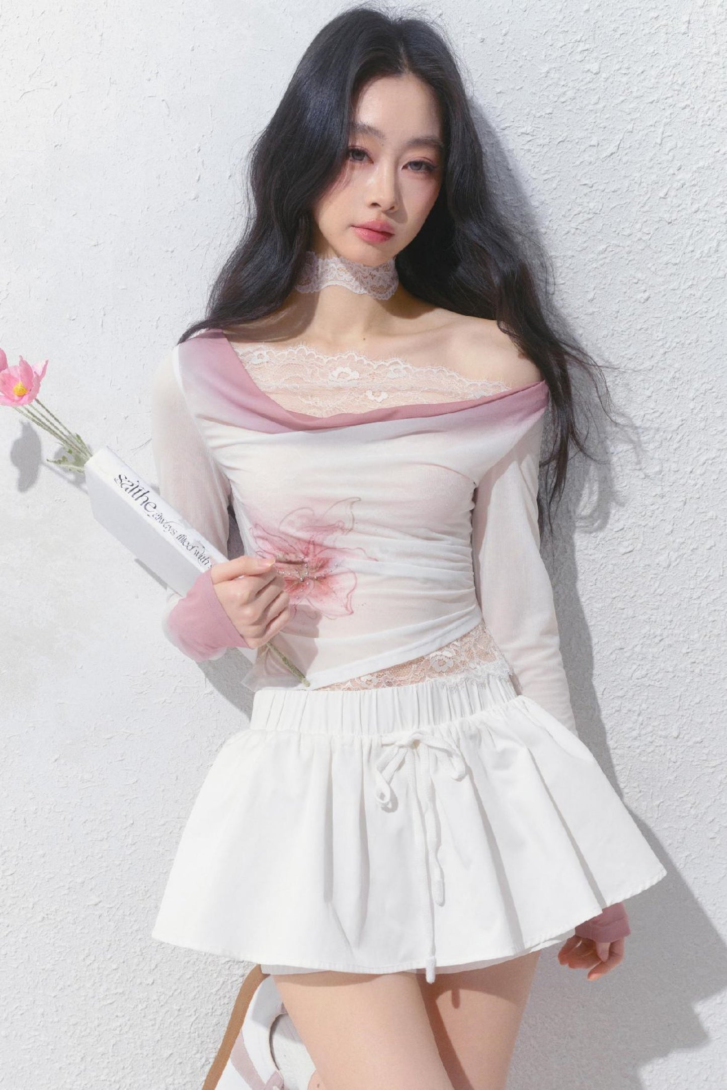 Romance A-Line Layered Skirt