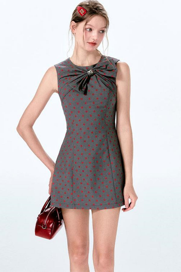 Polka Dot Bow Dress