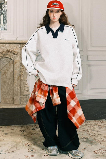 Town Color Block Sweater