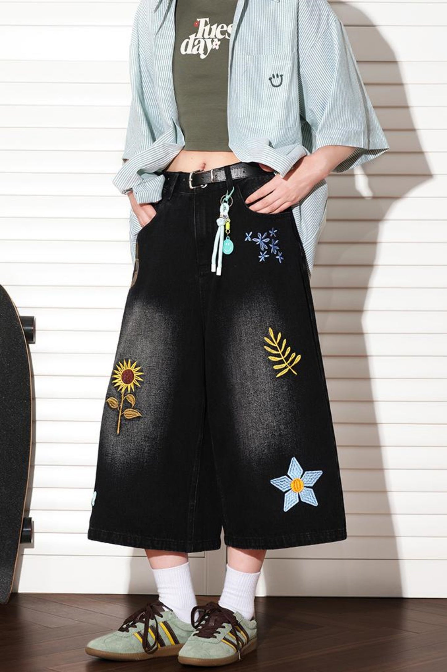 Sunflower Denim Shorts