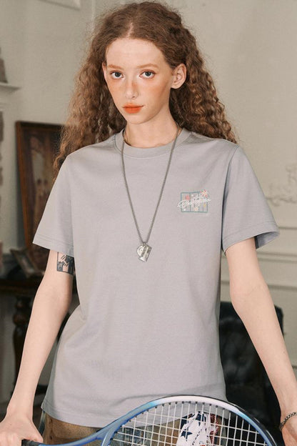 Firework Print Slim Fit T-Shirt