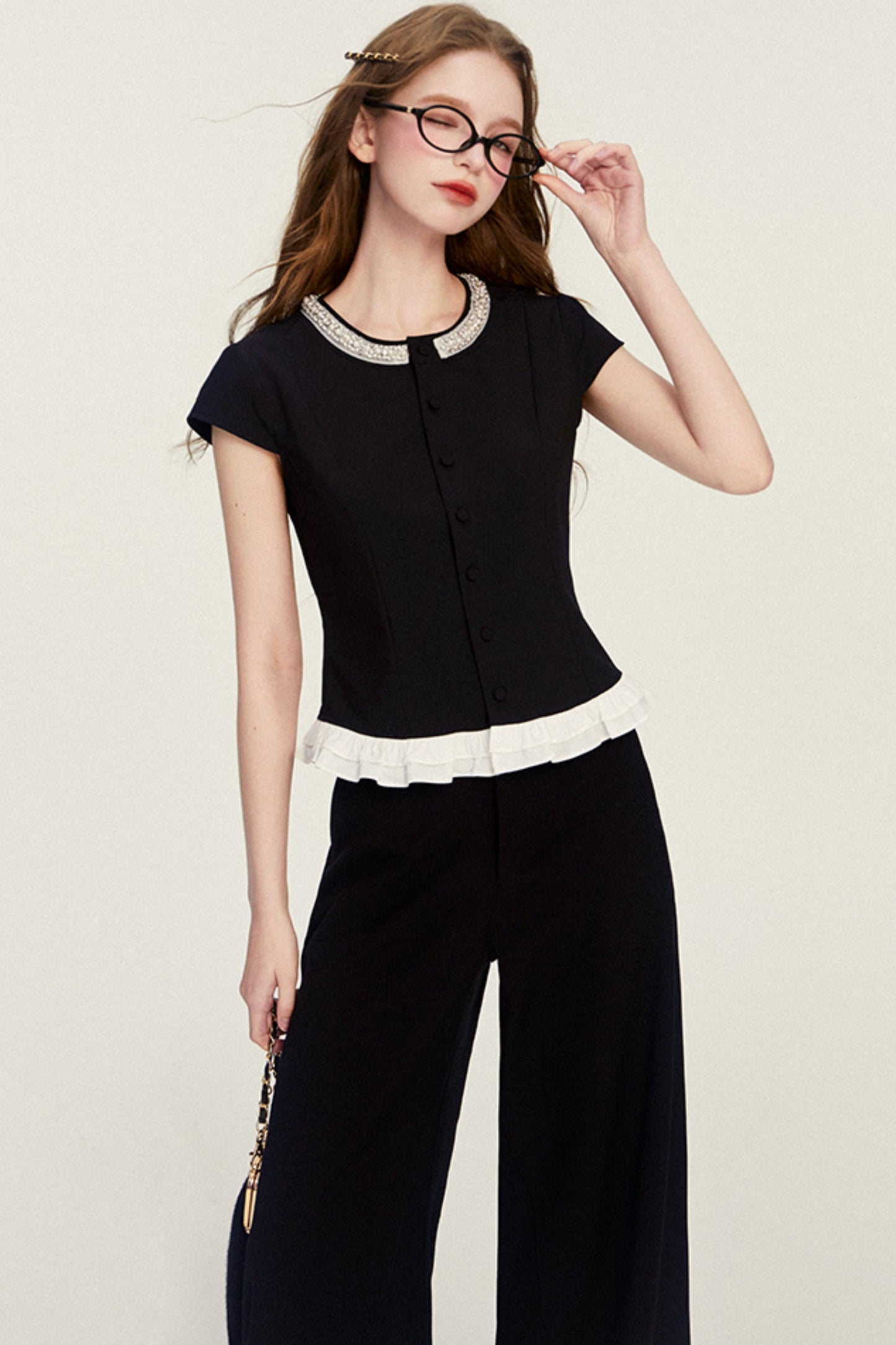 Black Collar Niche Shirt
