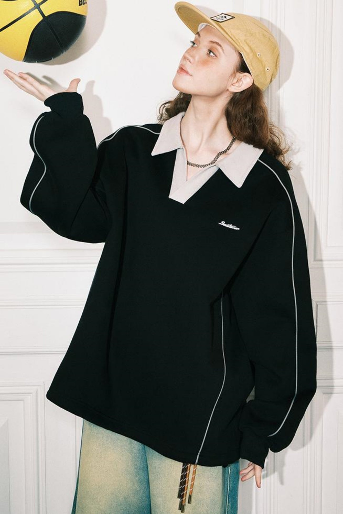 Town Color Block Sweater