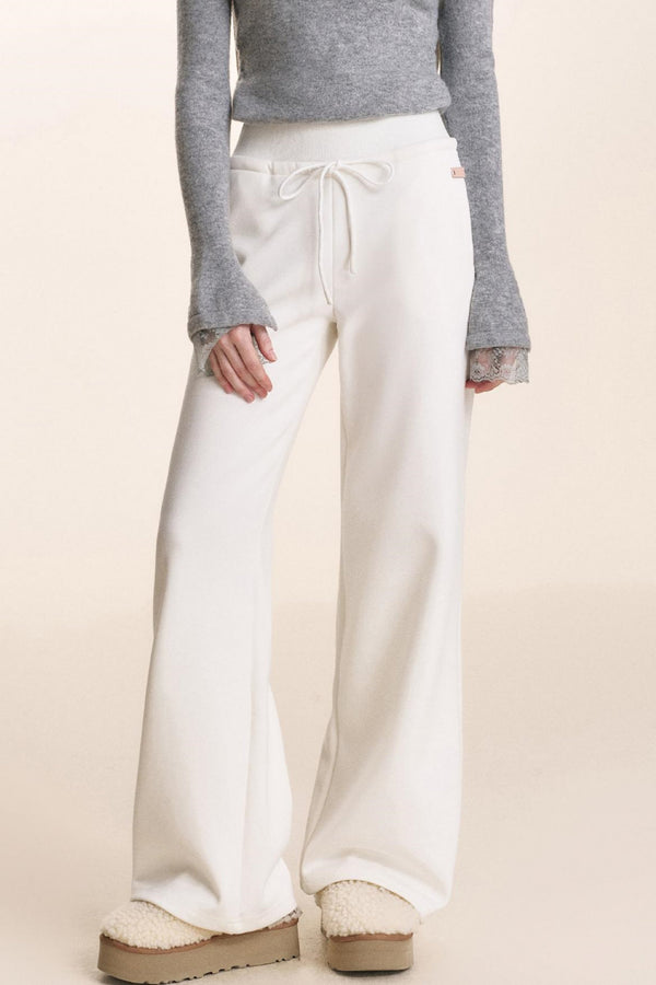 High-Waisted Casual Sweatpants