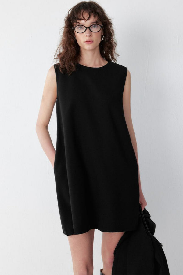 Chic Black Ensemble Dress Set-Up