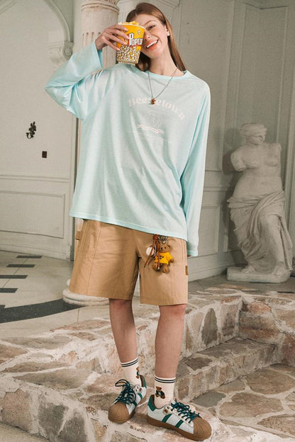 Breathable Long Knit Top