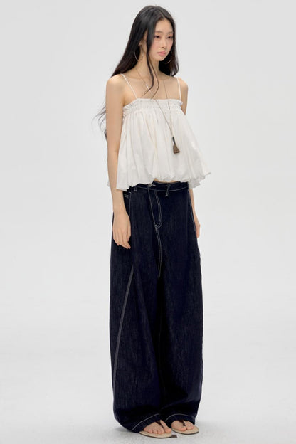 Chic Halter Spice Girls Smock Top