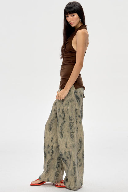 Glam Backless Beaded Top