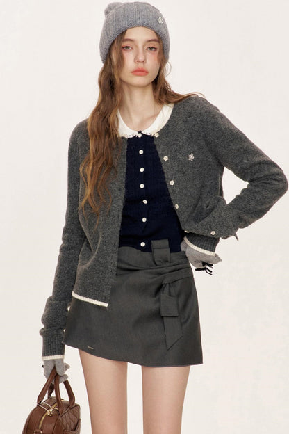 Floral Knit Cardigan