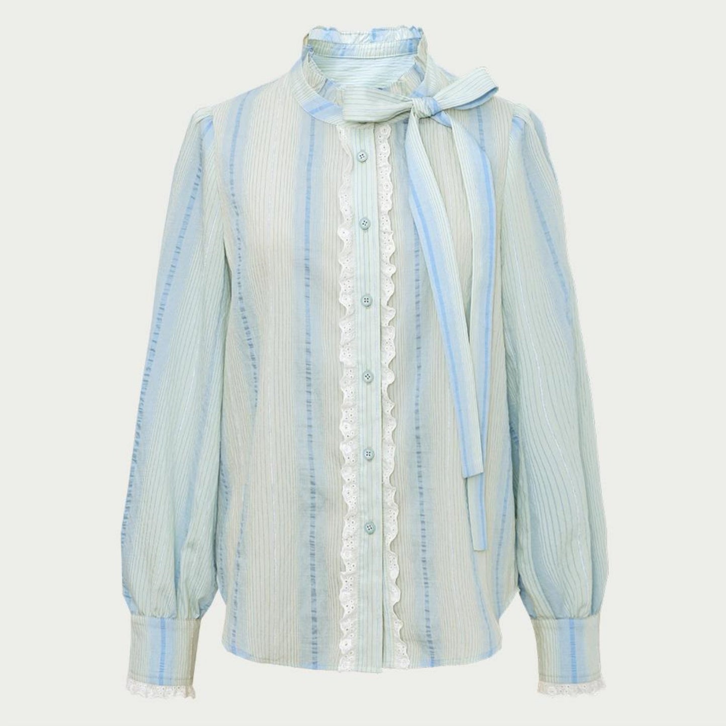 Gradient Stripe Blouse