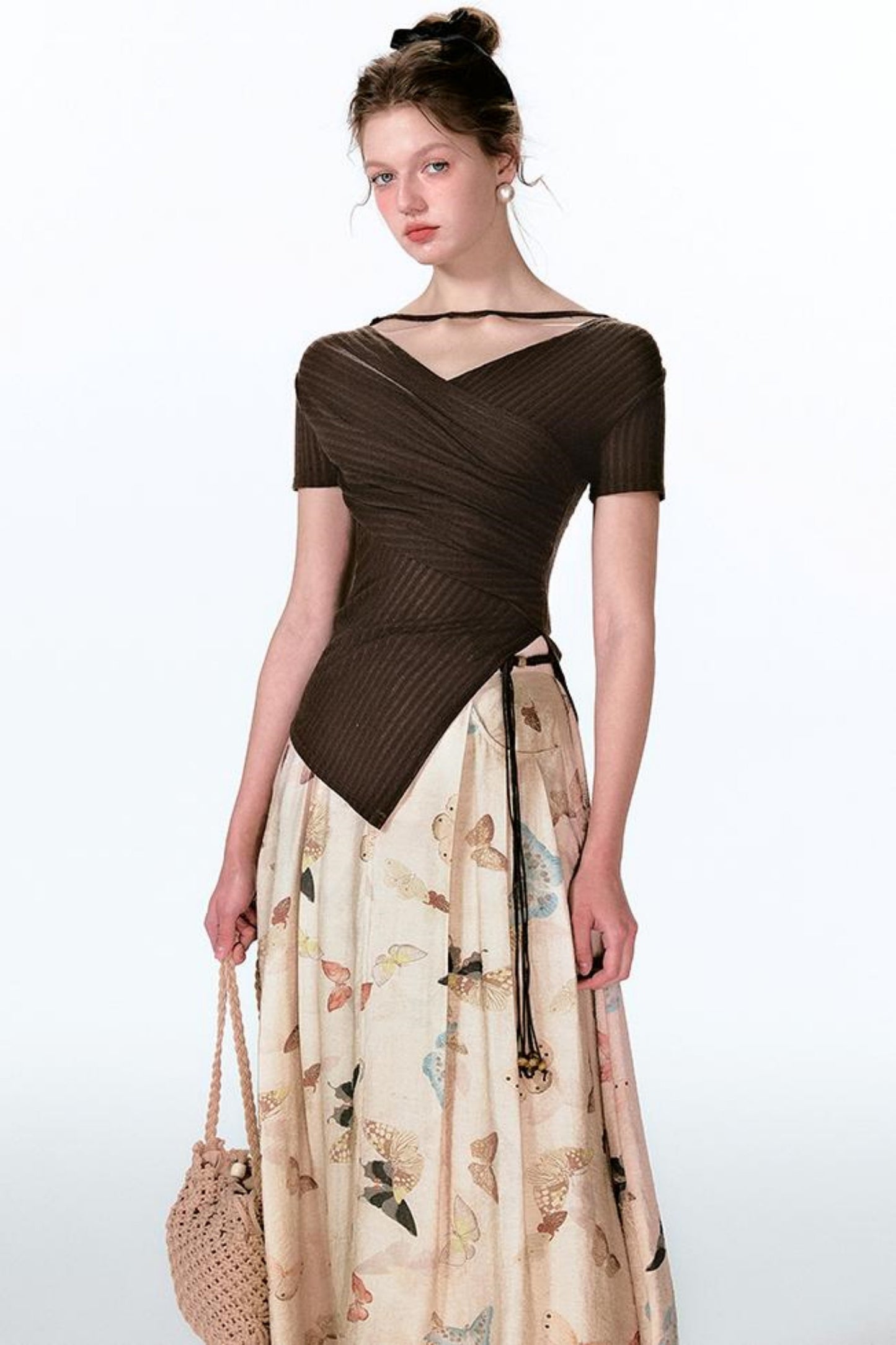 Pleat Bustier Set-Up