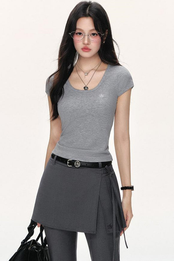 CoolSense U-Neck Tencel Tee