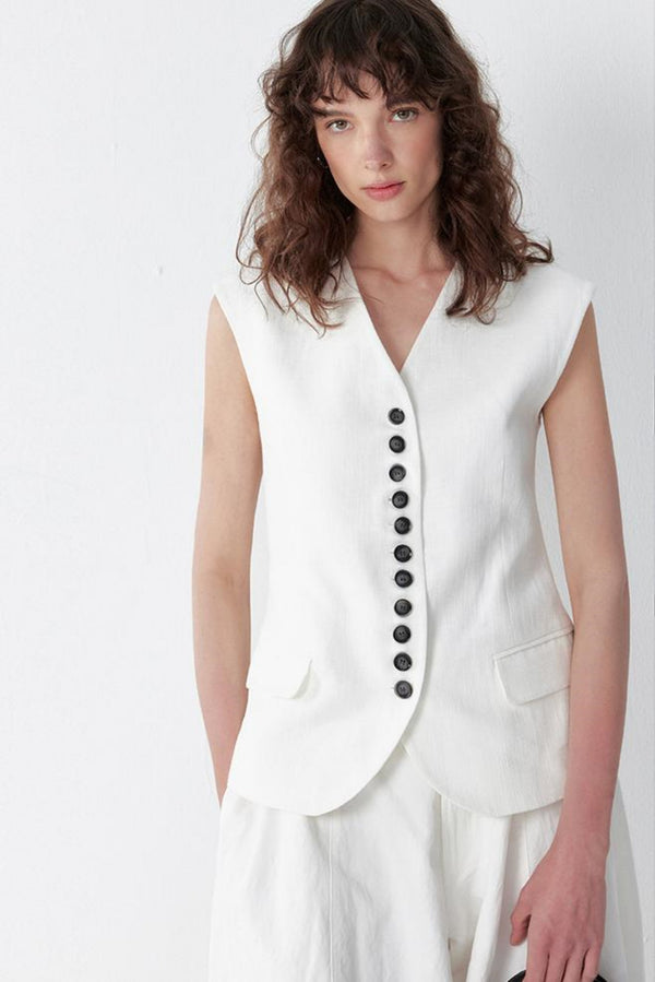 Chic Cotton Vest Set-Up