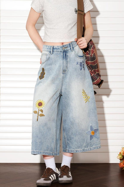 Sunflower Denim Shorts