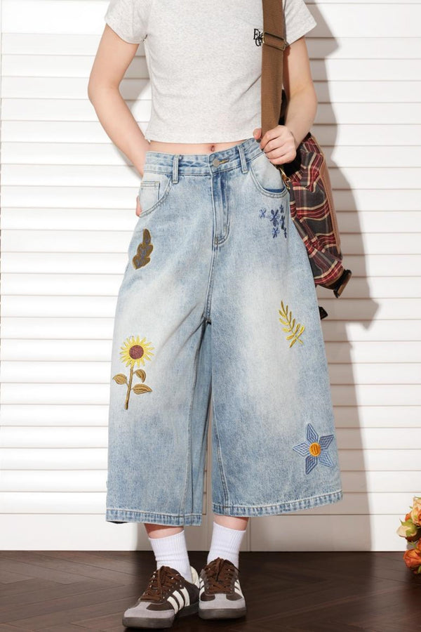 Sunflower Denim Shorts