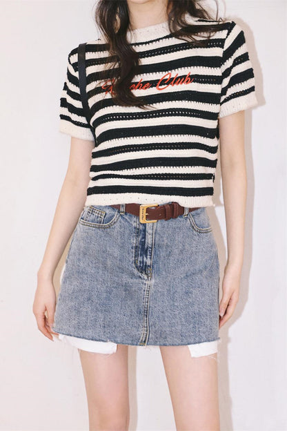 Chic Summer Letter Belts