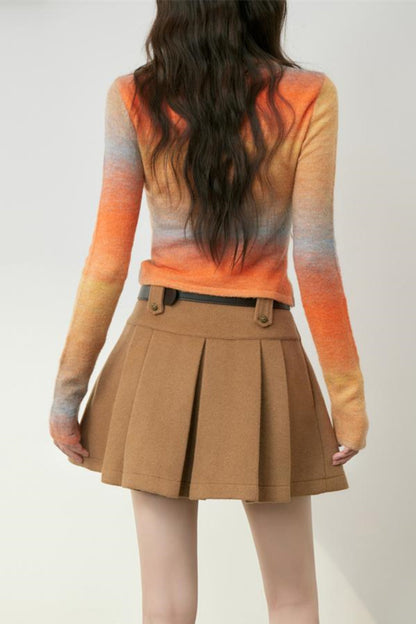 Vintage Style Ombre Knitwear Set-Up