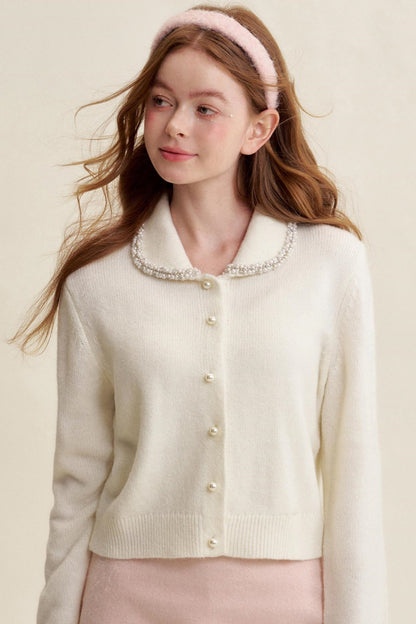 Pearl Button Blend Cardigan