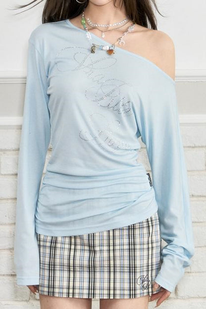 One-Shoulder Chic Set-Up