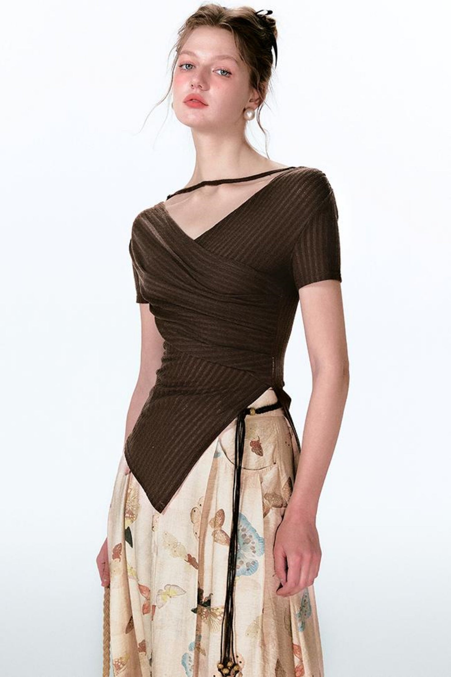 Pleat Bustier Set-Up