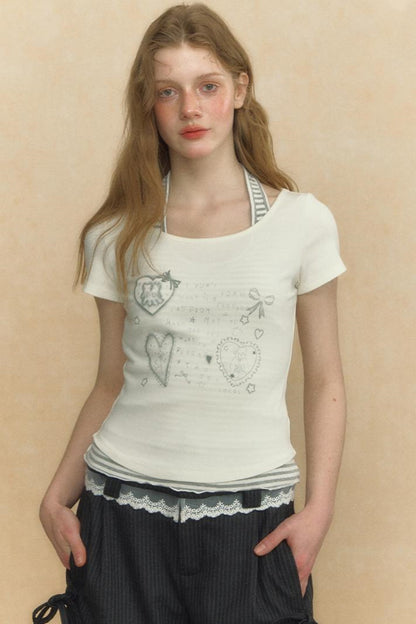 Trendy Graphic T-Shirt