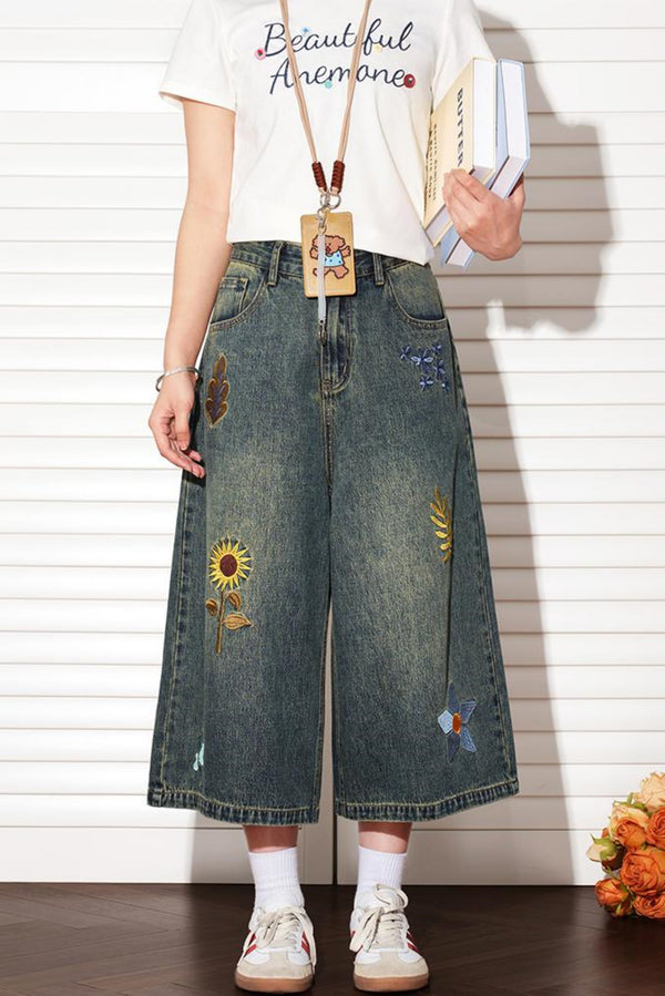 Sunflower Denim Shorts