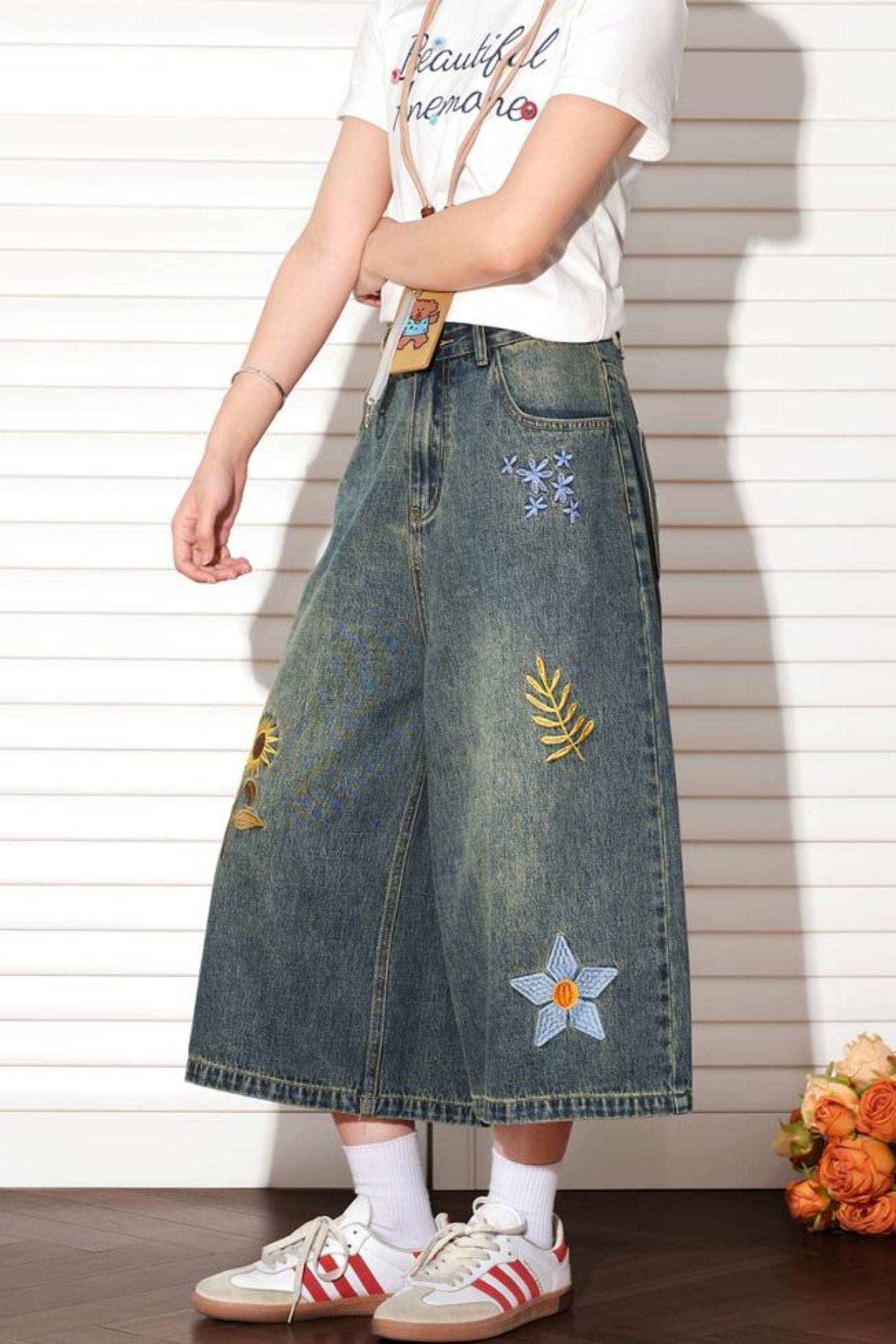 Sunflower Denim Shorts