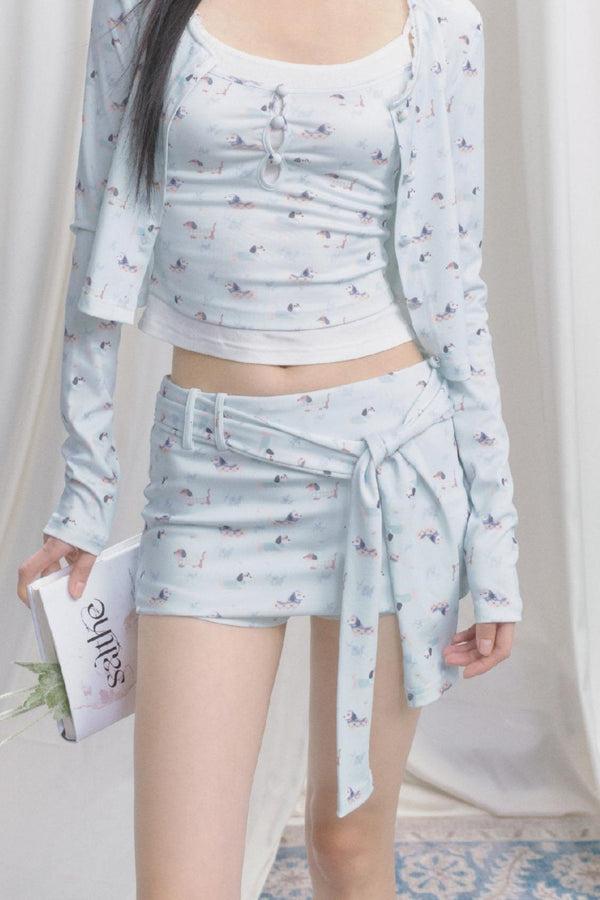 Puppy Fudge Cozy 3-Piece Suit Set-Up