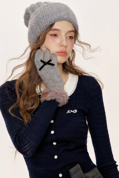 Floral Knit Cardigan