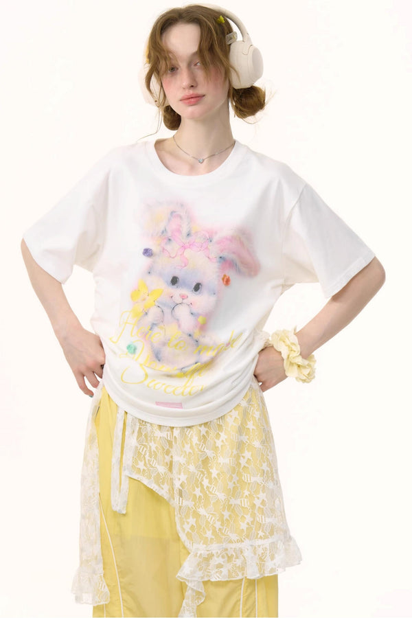 Retro Rabbit Loose Tee