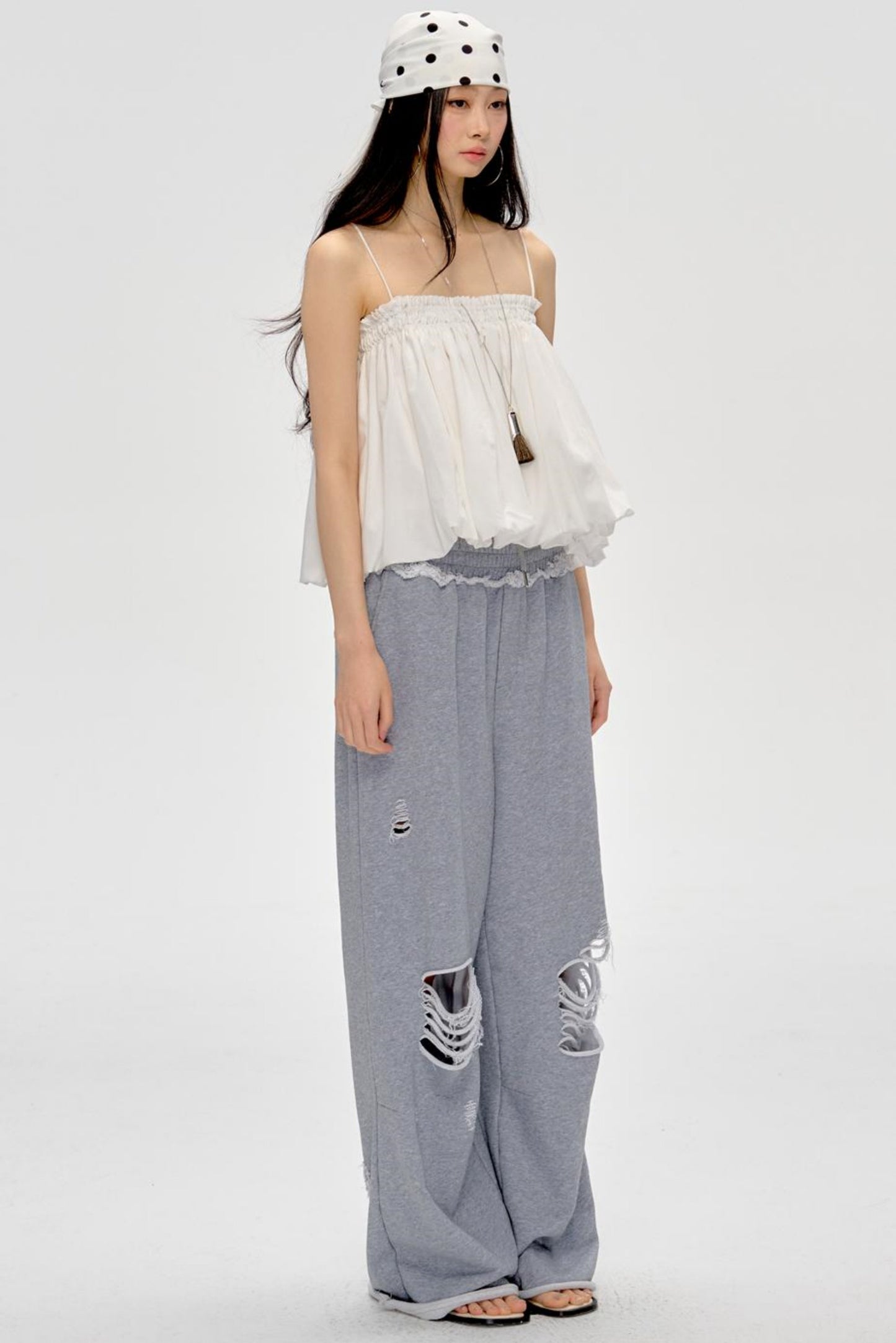 Chic Halter Spice Girls Smock Top