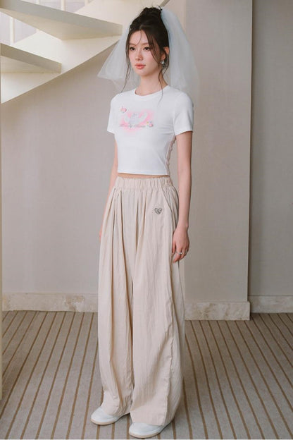 Loose Silhouette Pants