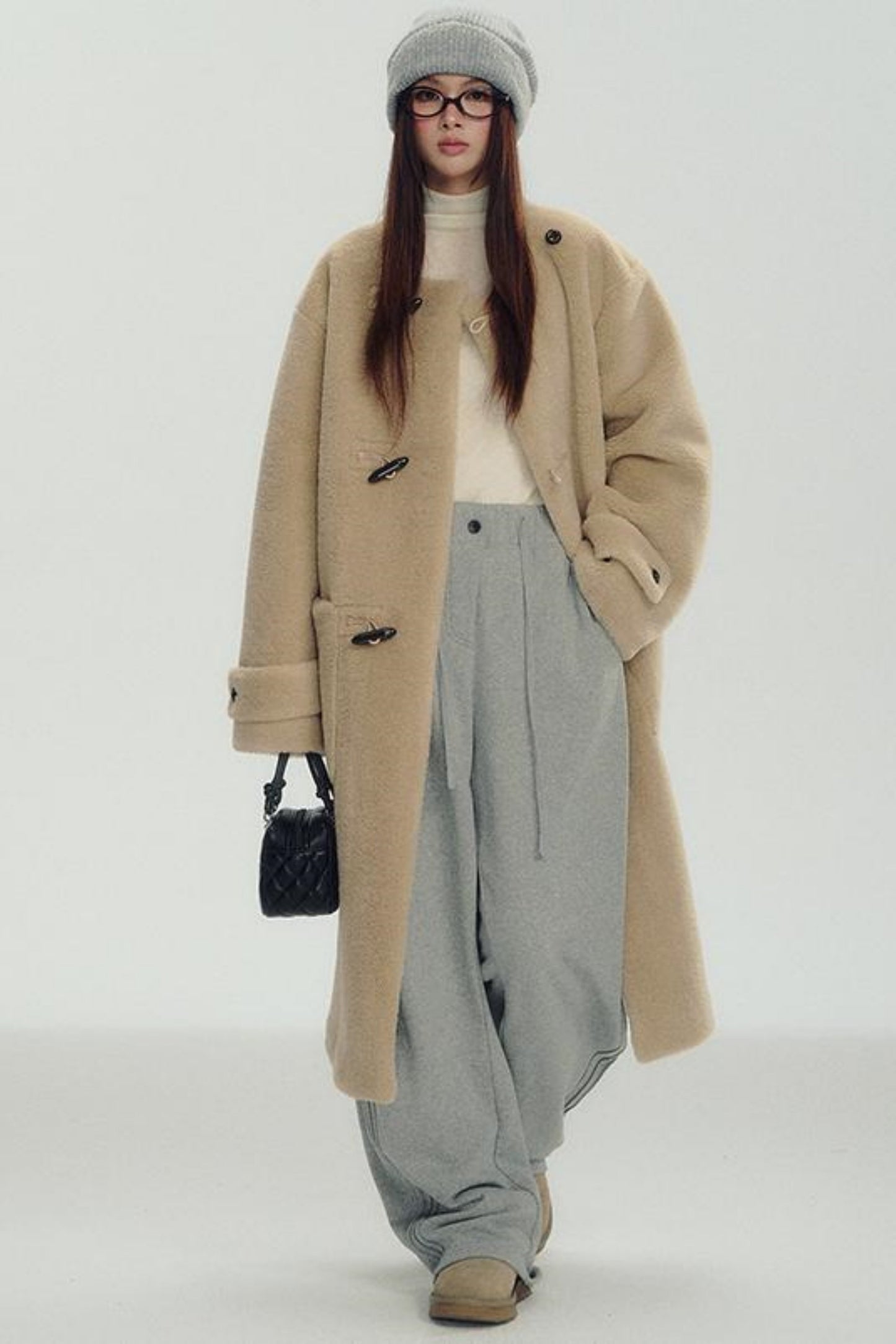 Fleece Luxe Wide-Leg Pants