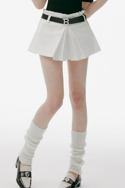 Peppermint Pleat Skirt