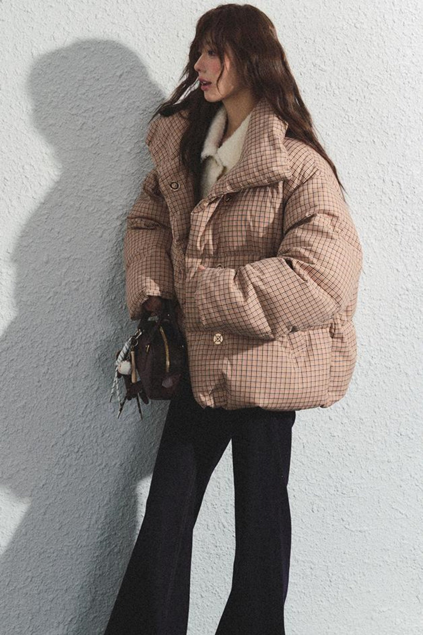 Tweed Waist Crop Jacket