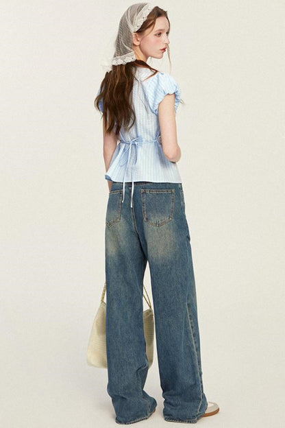 Original Wide-Leg Denim Pants