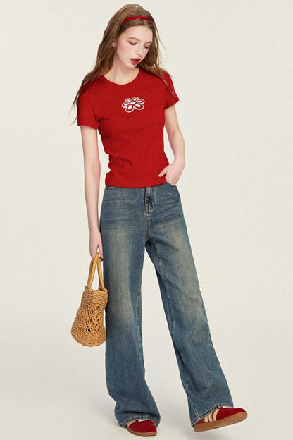 Original Wide-Leg Denim Pants