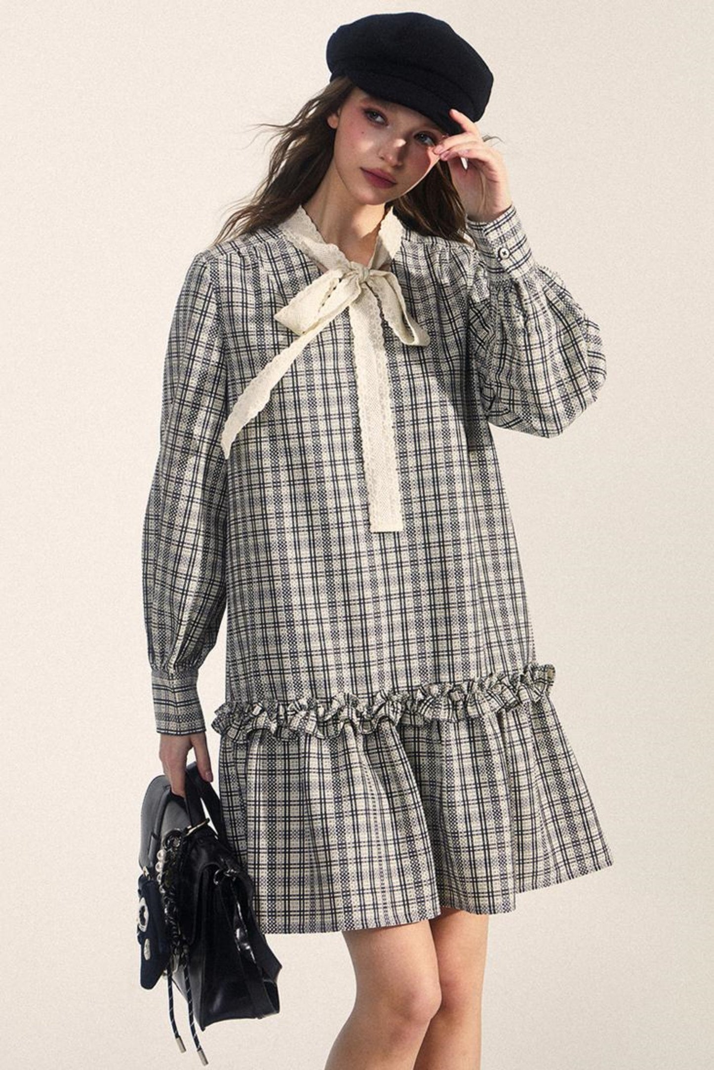 Midi Leather Jacket Set-Up