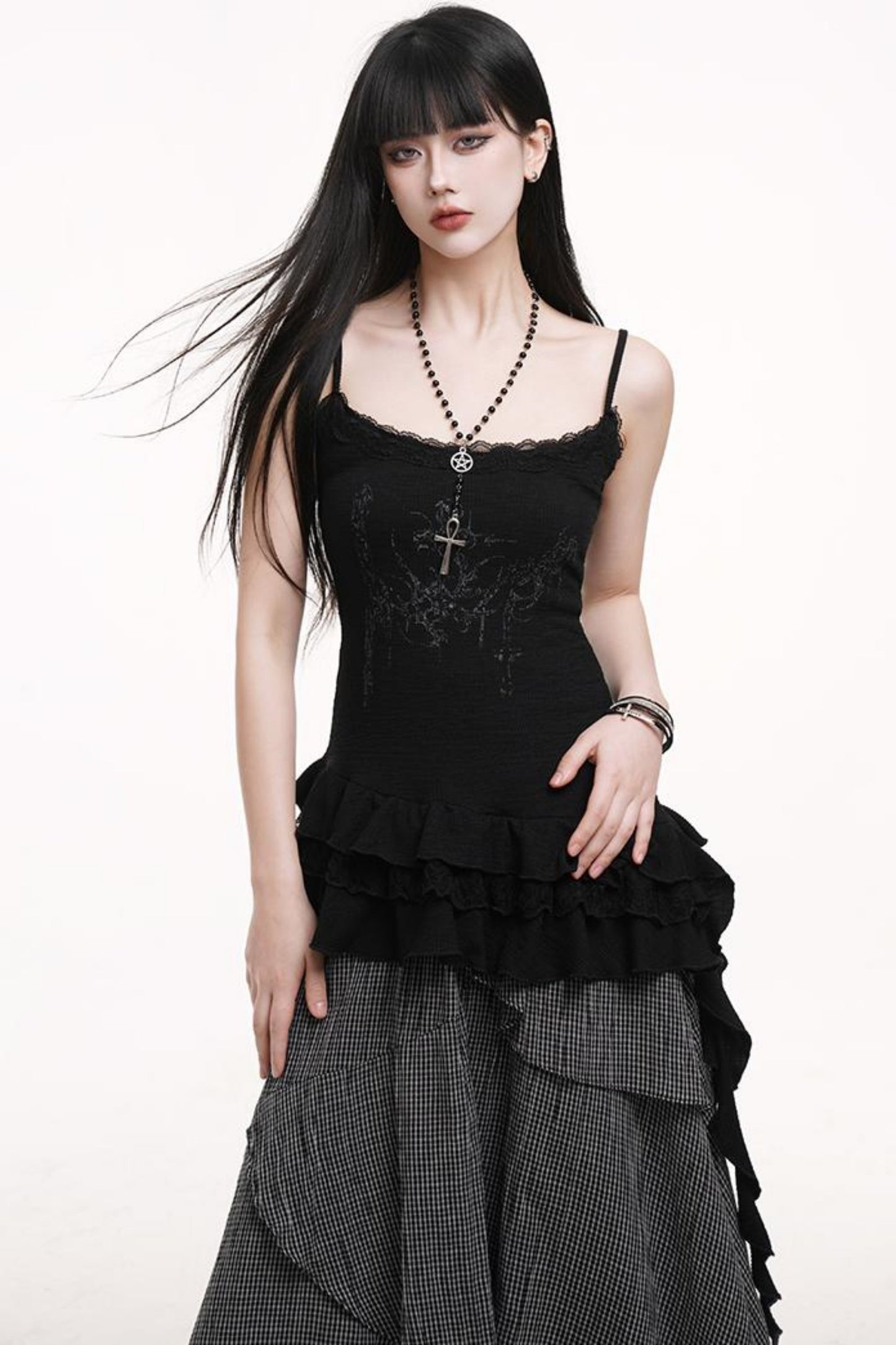 Ghost White Cami Top